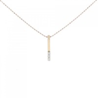 K10PG ダイヤモンド ネックレス 0.04CT