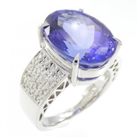 PT タンザナイト リング 9.37CT