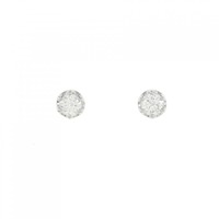 【リメイク】ダイヤモンド ピアス 0.207CT 0.216CT F VS1-2 EXT H＆C