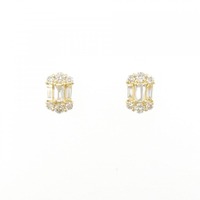 【新品】K18YG ダイヤモンド ピアス 0.36CT