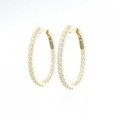 【新品】K18YG ダイヤモンド ピアス 1.602CT