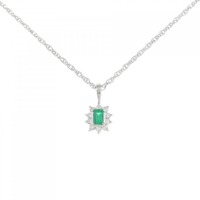 PT エメラルド ネックレス 0.19CT