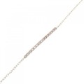 K10PG ダイヤモンド ブレスレット 0.08CT