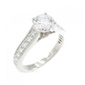 カルティエ MKコーフィル パヴェ リング 0.48CT F VVS2 3EXT