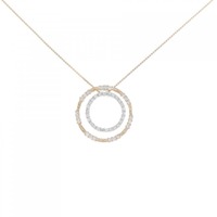 K18PG/K18WG 2WAY ダイヤモンド ネックレス 0.50CT