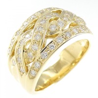 K18YG ダイヤモンド リング 0.50CT