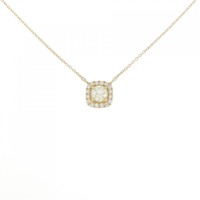 【リメイク】K18YG ダイヤモンド ネックレス 0.305CT LY VVS2 EXT H＆C