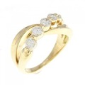 K18YG ダイヤモンド リング 0.54CT