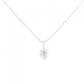 PT ダイヤモンド ネックレス 0.135CT FLP SI2 ファンシーカット