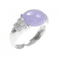 PT ラベンダーヒスイ リング 4.01CT