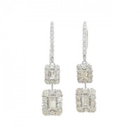 【新品】PT ダイヤモンド ピアス 1.00CT