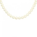 シルバークラスプ アコヤパール ネックレス 6.5-7mm