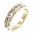 K18YG ダイヤモンド リング 0.68CT