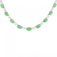 PT ヒスイ ネックレス 16.70CT
