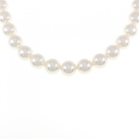 シルバークラスプ アコヤパール ネックレス 7.5-8mm