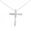 ダミアーニ クロス ダイヤモンド ネックレス
