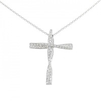 ダミアーニ クロス ダイヤモンド ネックレス