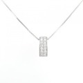 K18WG ダイヤモンド ネックレス 0.403CT