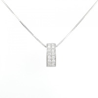 K18WG ダイヤモンド ネックレス 0.403CT