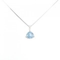 【リメイク】PT アクアマリン ネックレス 1.50CT