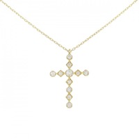 アーカー ビリーブクロス ネックレス 0.09CT