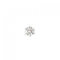 【リメイク】PT ダイヤモンド ピアス 片耳 1.030CT