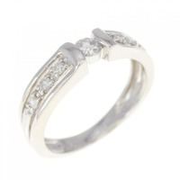 K14WG ダイヤモンド リング 0.20CT