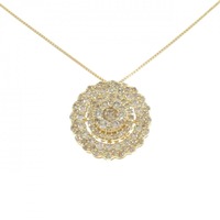 K18YG ダイヤモンド ネックレス 1.00CT