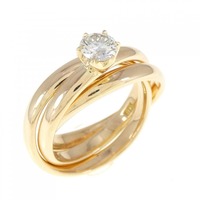 K18YG ダイヤモンド リング