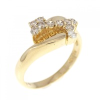 K18YG ダイヤモンド リング 0.25CT