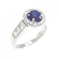 PT サファイヤ リング 0.90CT