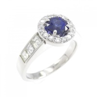 PT サファイヤ リング 0.90CT