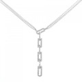 K18WG ダイヤモンド ネックレス 0.90CT