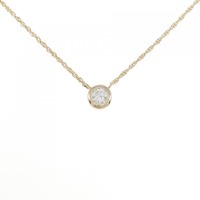 K18YG ダイヤモンド ネックレス 0.33CT