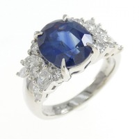 PT サファイヤ リング 3.524CT