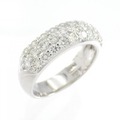 PT パヴェ ダイヤモンド リング 1.00CT