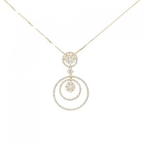 K18YG ダイヤモンド ネックレス 0.72CT