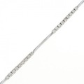 K18WG ダイヤモンド ブレスレット 1.00CT