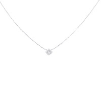 K10WG ダイヤモンド ネックレス 0.06CT