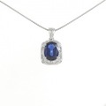 PT サファイヤ ネックレス 2.00CT