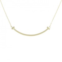 【新品】ティファニー Tスマイル スモール ネックレス