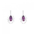 【新品】PT スパイダー ガーネット ピアス 1.96CT