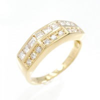 K18YG ダイヤモンド リング 0.35CT