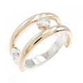 K18PG/K18WG ダイヤモンド リング 0.28CT