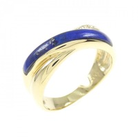 K18YG ラピスラズリ リング