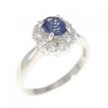 PT サファイヤ リング 0.58CT