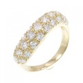 K18YG ダイヤモンド リング 0.90CT