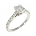 ハリーウィンストン ロマンス リング 0.55CT F VVS1 3EXT