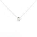 K10WG ダイヤモンド ネックレス 0.03CT