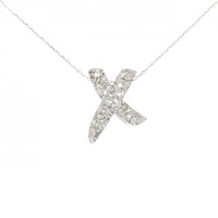 K18WG ダイヤモンド ネックレス 0.30CT